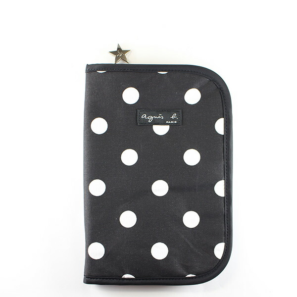 【新品】agns b. 母子手帳ケース アニエスベー】素敵！ CARNET ロゴ母子手帳ケース (Agnes b/母子