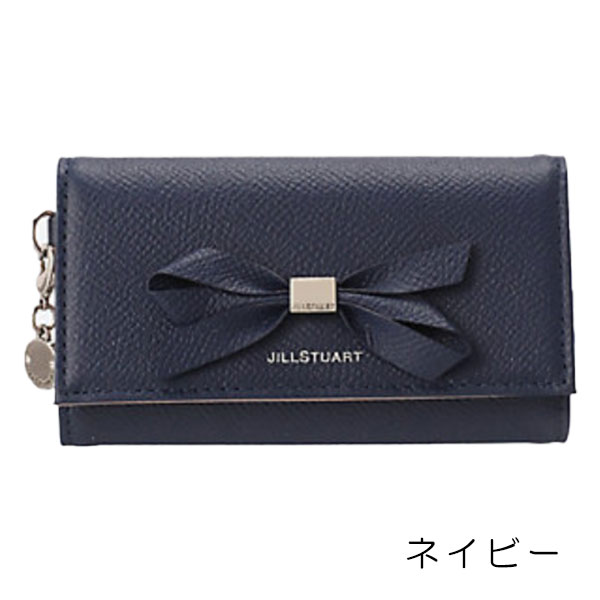 ジルスチュアート JILLSTUART キーケース 牛革 ツイスティング