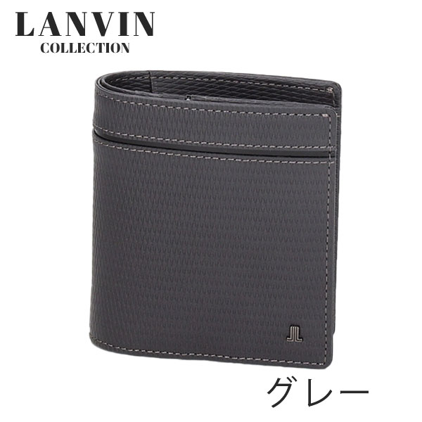 ランバン コレクション LANVIN COLLECTION レザーコンビネーション 二つ折り財布 lancollection17