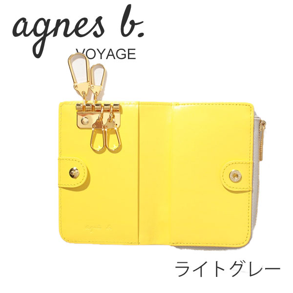 アニエスベー ボヤージュ agnesb.VOYAGE ジップ付きキーケース agnevoyage53