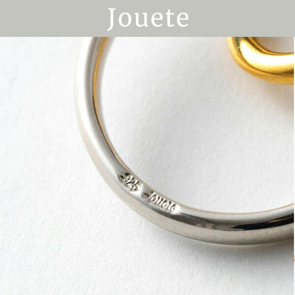 ジュエッテ Jouete ステートメントネックレス プラチナサークル jouete07