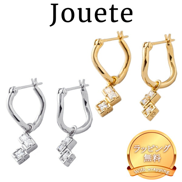 ジュエッテ Jouete フープピアス ジルコニア jouete18