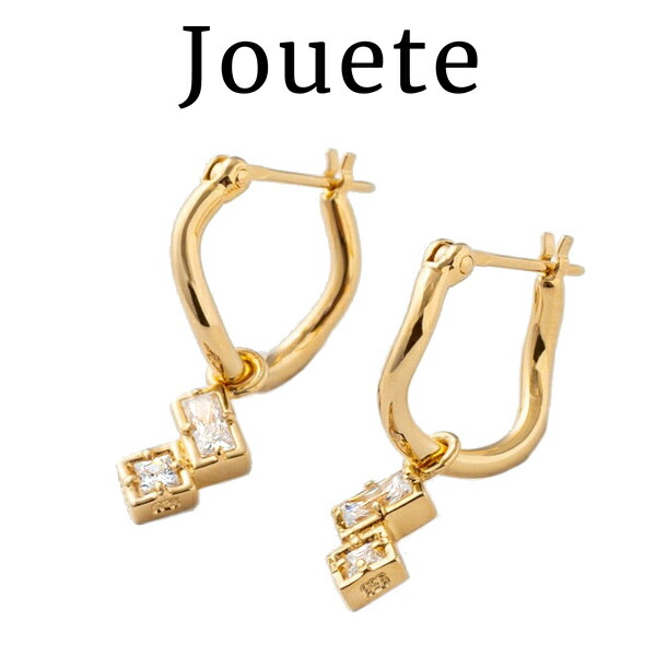 ジュエッテ Jouete フープピアス ジルコニア jouete18