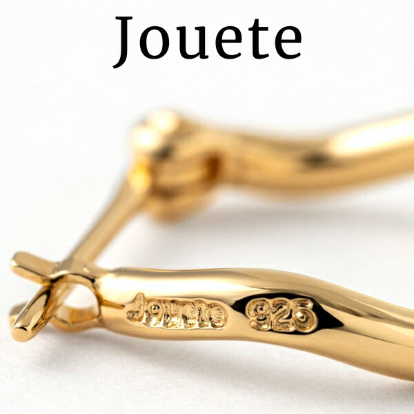 ジュエッテ Jouete フープピアス ジルコニア jouete18