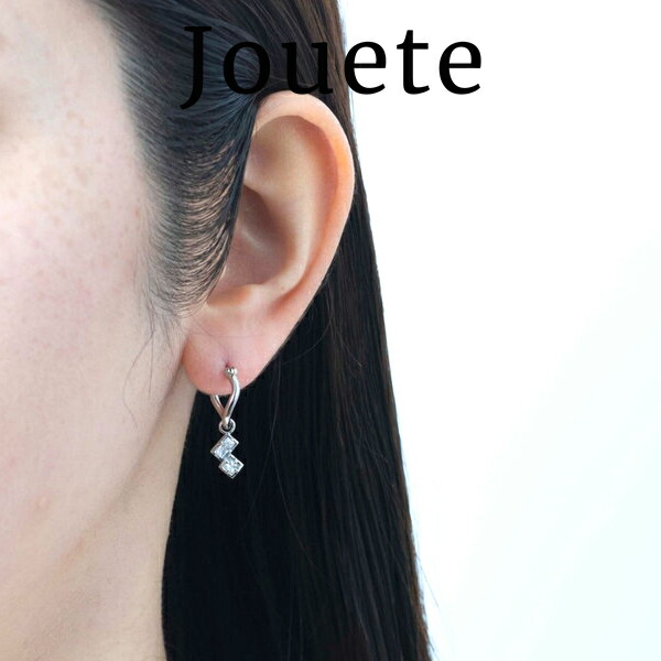 ジュエッテ Jouete フープピアス ジルコニア jouete18