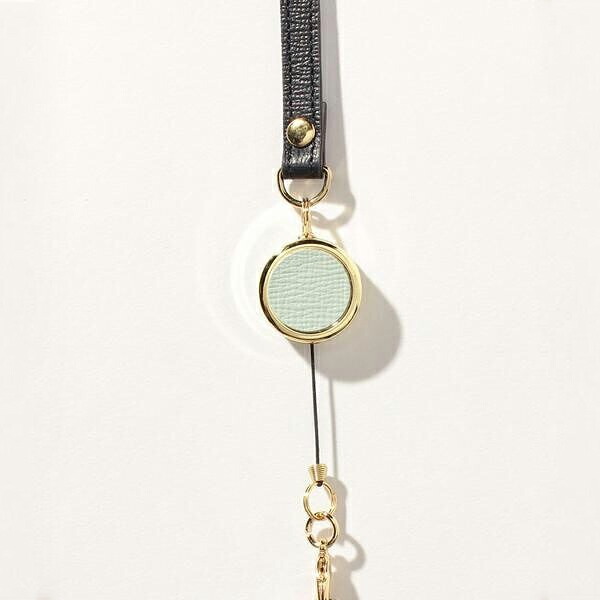 ランバンオンブルー LANVIN en Bleu リボンICカードケース lan285