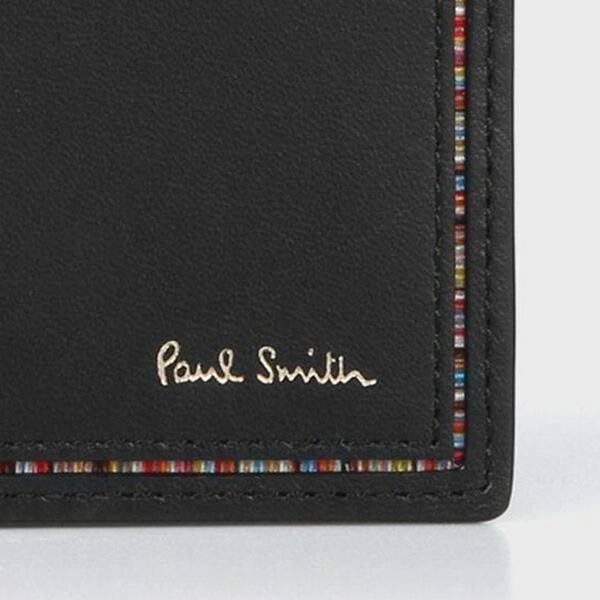 ポールスミス メンズ 2つ折り財布 ストライプインセット Paul Smith psm27