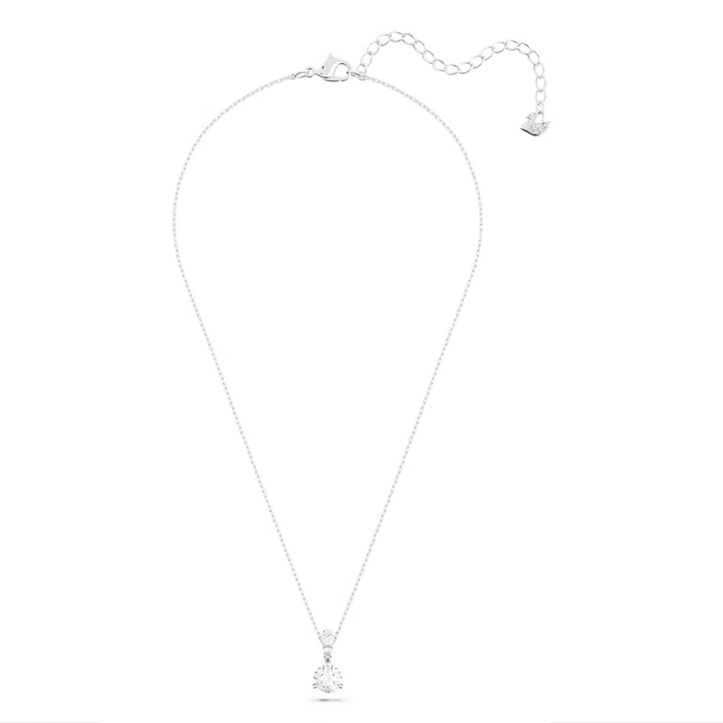 スワロフスキー SWAROVSKI ソリティアペンダント4石ネックレス swaro36
