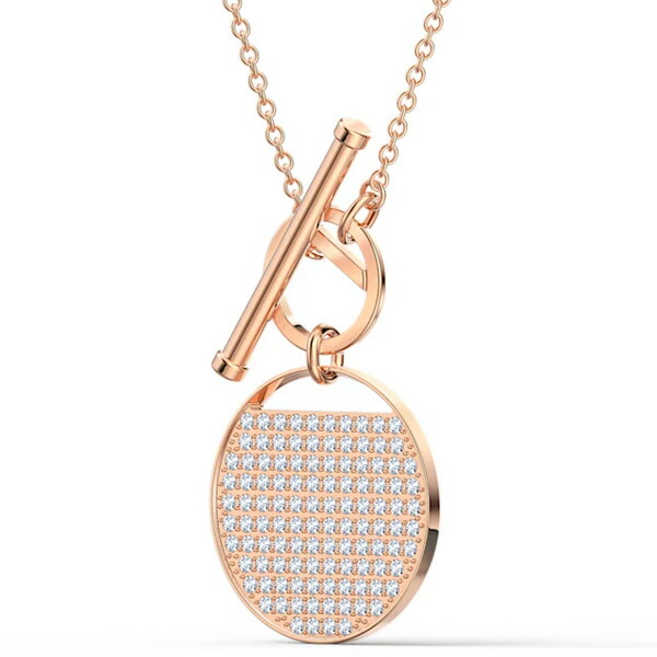 スワロフスキー SWAROVSKI ジンジャーティーバーネックレス swaro42