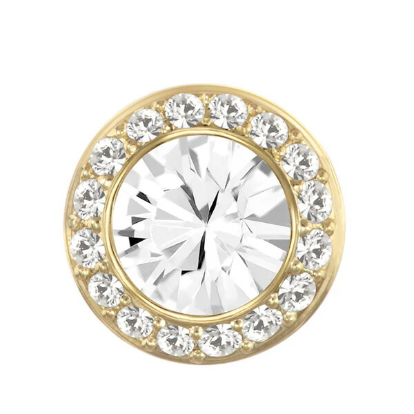 スワロフスキー SWAROVSKI アンジェリック スタッドピアス ゴールドトーン swaro52