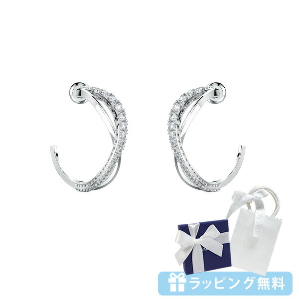 スワロフスキー SWAROVSKI ツイストフープピアス swaro43 | Swarovski 