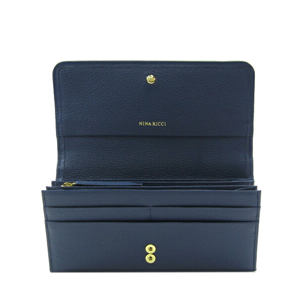 ニナリッチ NINA RICCI タマラ ファスナー長財布 ninari46