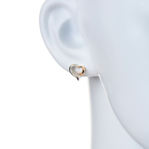 STAR JEWELRY スタージュエリー ピアス シルバー ゴールド ハート 月 star361
