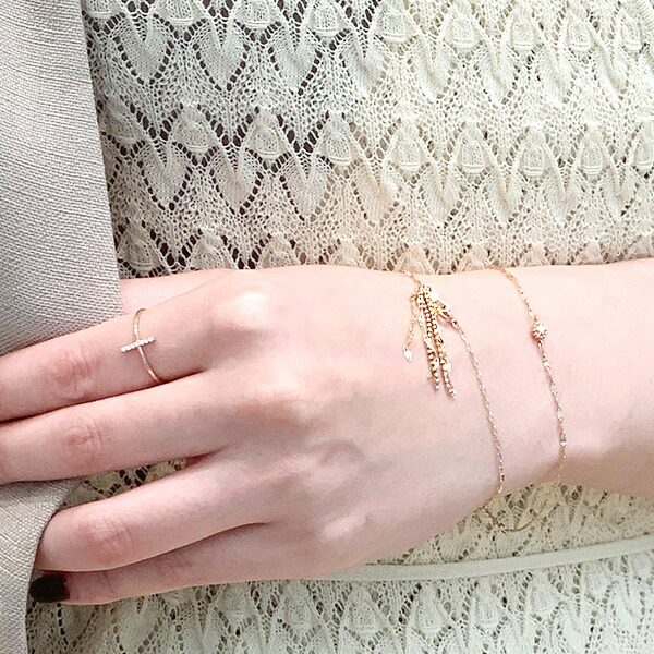 STAR JEWELRY girl スタージュエリーガール フリンジブレスレット stargirl27