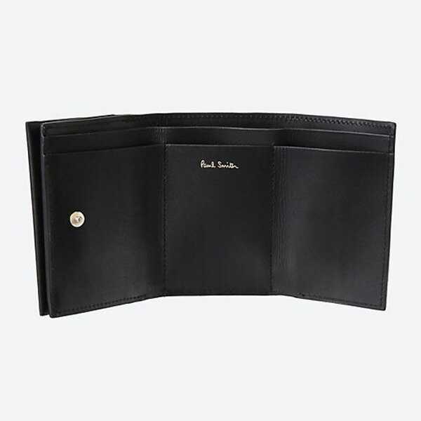ポールスミス 折り財布 三つ折り財布 レイヤードストライプ Paul Smith psm34