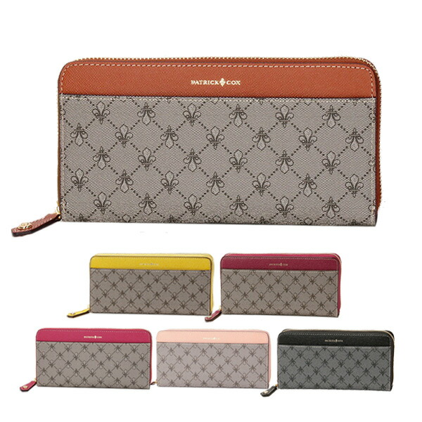 パトリックコックス PATRICK COX リッチ ラウンドファスナー長財布 patrick42