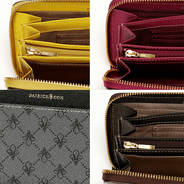 パトリックコックス PATRICK COX リッチ ラウンドファスナー長財布 patrick42