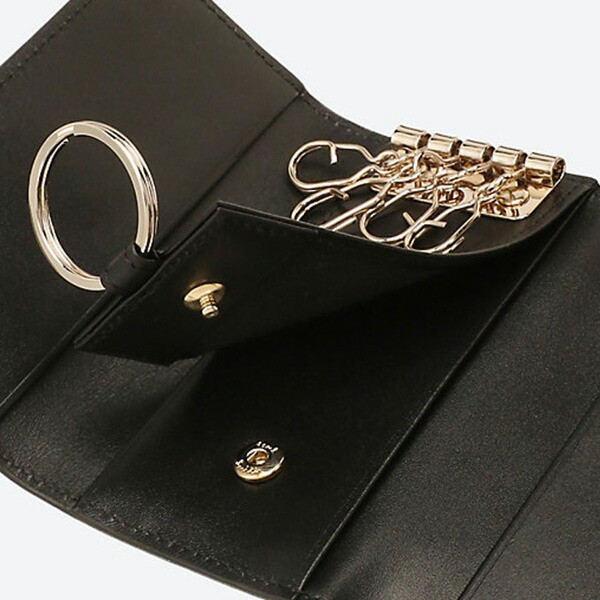 ポールスミス キーケース 4連 フック レイヤードストライプ Paul Smith psm35