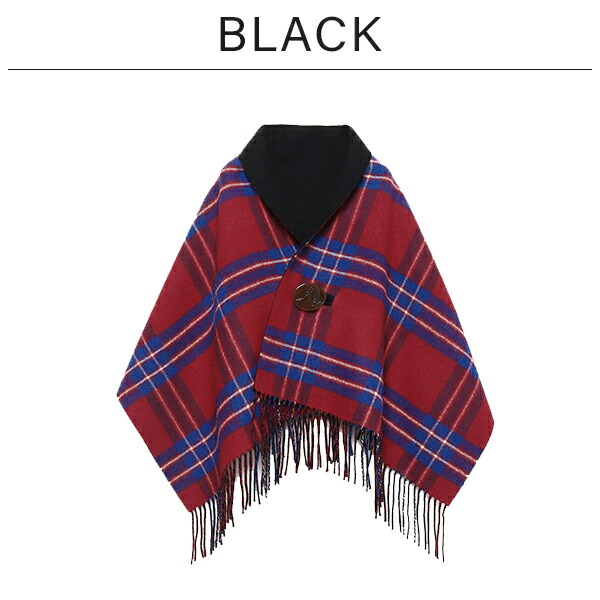 ヴィヴィアンウエストウッド Vivienne Westwood タータンチェック リバーシブルボタン付ストール viviw1001