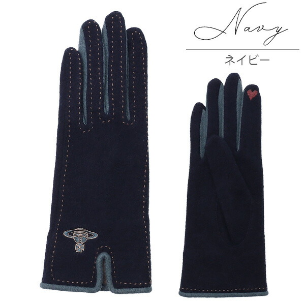 ヴィヴィアンウエストウッド Vivienne Westwood パタゴニアエコウール タッチパネル対応手袋 vivif05