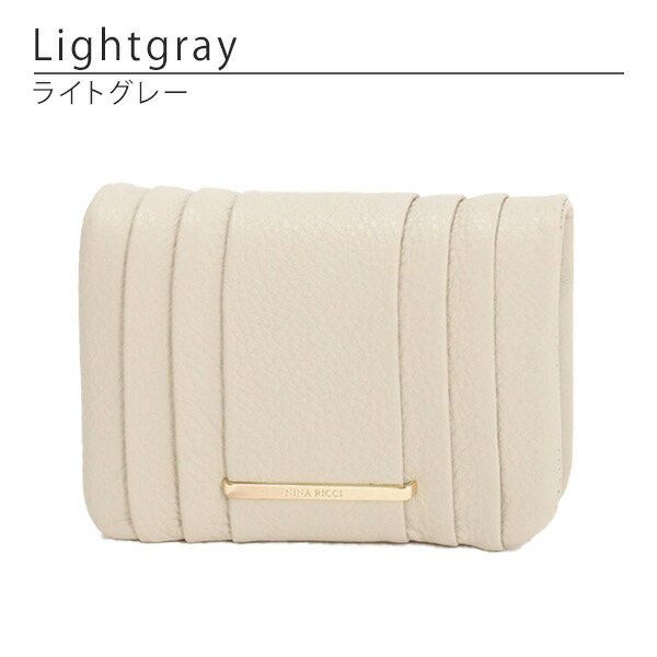 ニナリッチ NINA RICCI ナクレ 二つ折りBOX財布 ninari42
