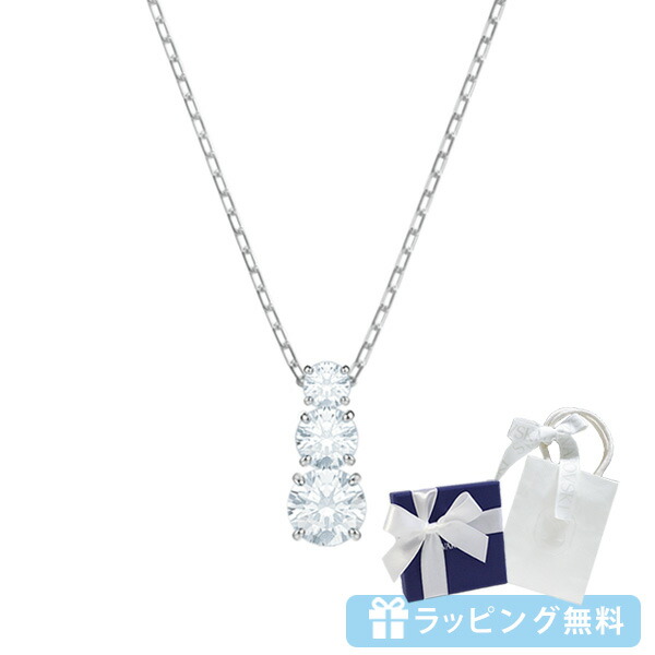 スワロフスキー SWAROVSKI 3粒ストーンネックレス swaro15