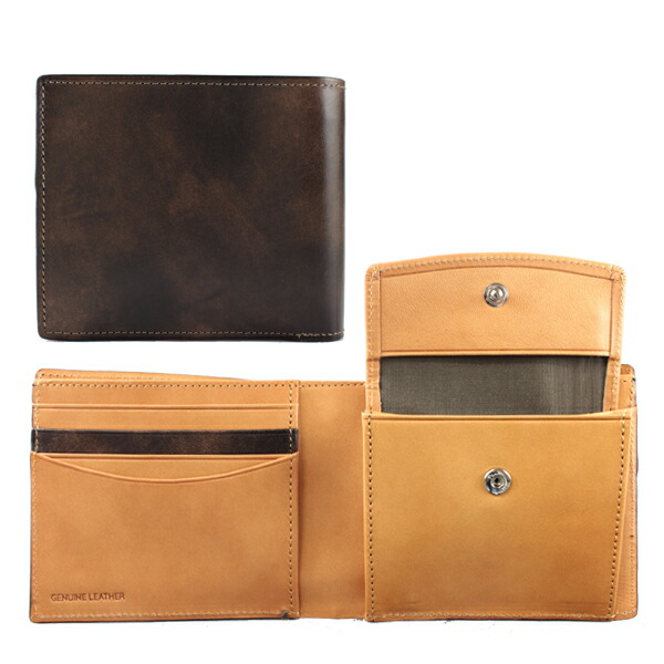 ポールスミス Paul Smith PCステインカーフ 二つ折り財布 paulscollec012