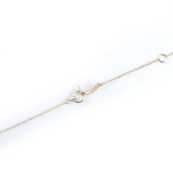 STAR JEWELRY　スタージュエリー ダイヤモンドゴールドネックレス    ムーンストーン star185