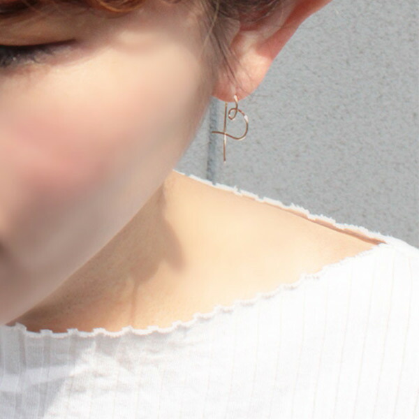 STAR JEWELRY Girl　スタージュエリー ガール ハートピアス  ゴールド star259