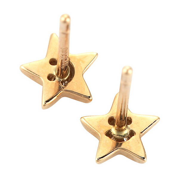 STAR JEWELRY girl スタージュエリー ガール  ダイヤモンドスターピアス イエローゴールド star278