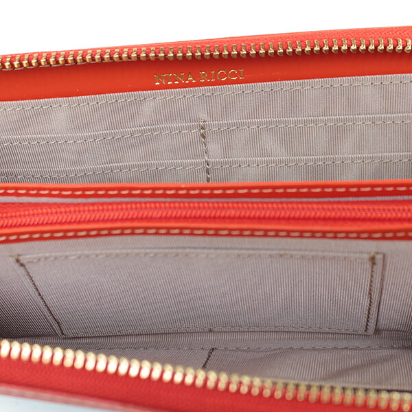 ニナリッチ NINA RICCI カラーヌーボー ファスナー長財布 ninari01