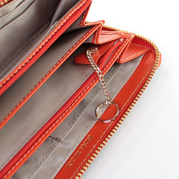 ニナリッチ NINA RICCI カラーヌーボー ファスナー長財布 ninari01