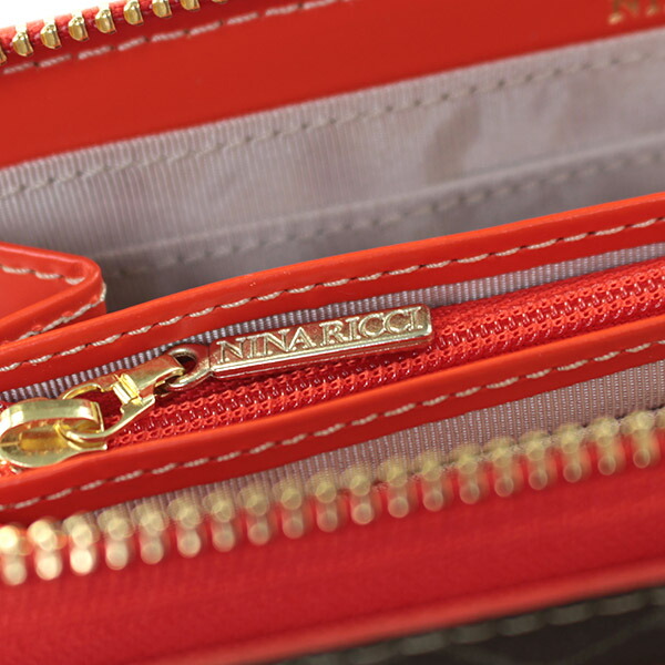 ニナリッチ NINA RICCI カラーヌーボー ファスナー長財布 ninari01