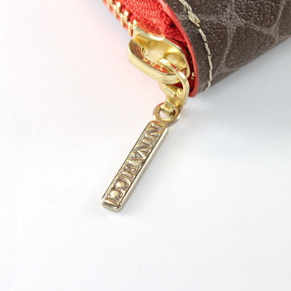 ニナリッチ NINA RICCI カラーヌーボー ファスナー長財布 ninari01