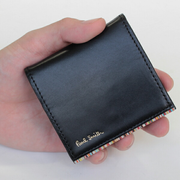 ポールスミス Paul Smith ストライプポイント コインケース por147
