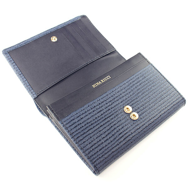 ニナリッチ NINA RICCI ルーンパース L字ファスナー2つ折り財布 ninari34