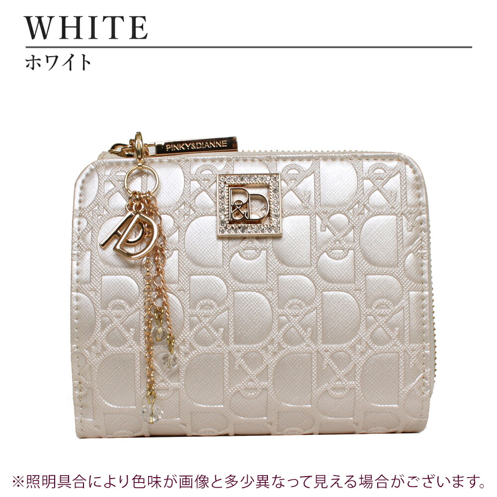 ピンキー＆ダイアン インフィニティ L字ファスナー2つ折財布 pinky283