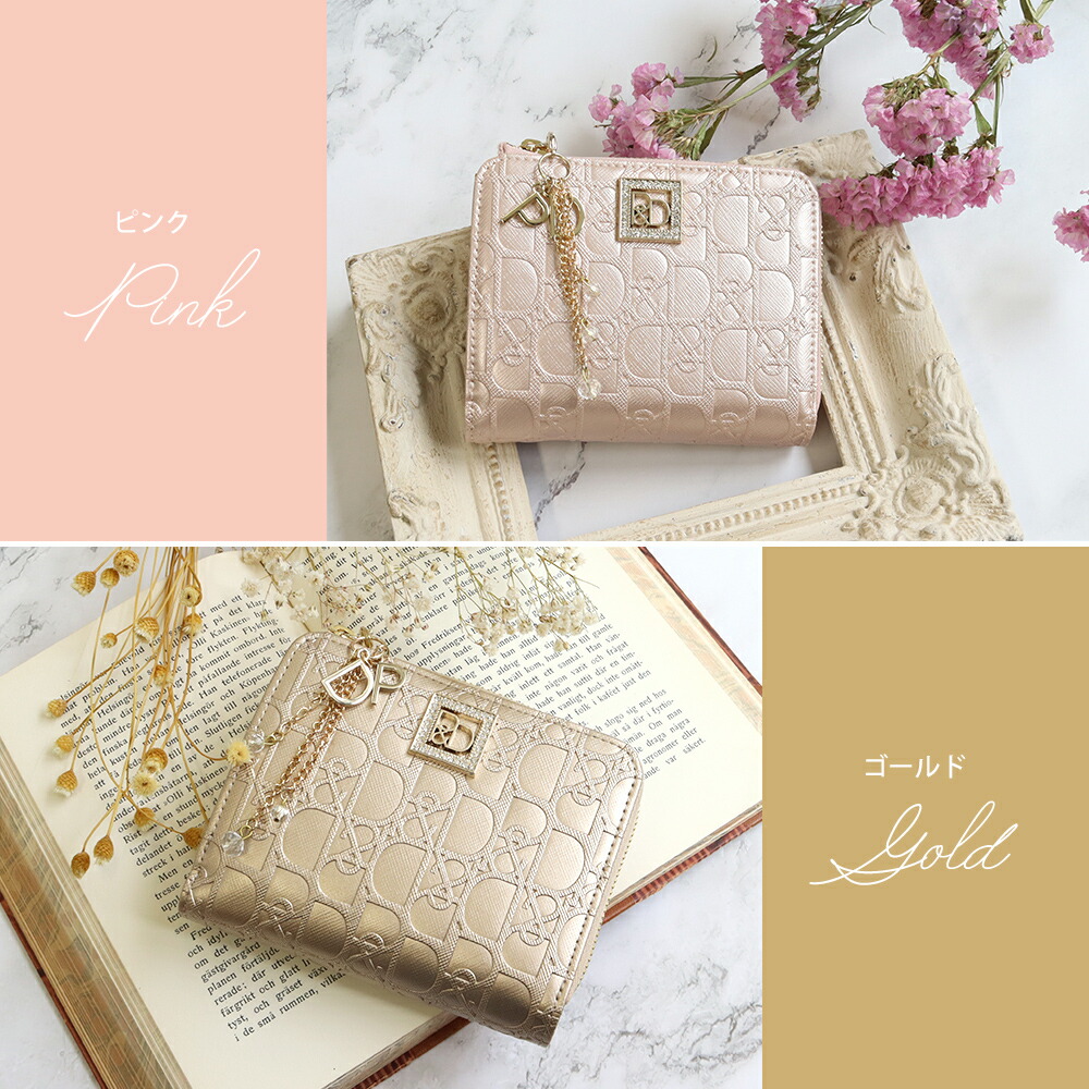 ピンキー＆ダイアン インフィニティ L字ファスナー2つ折財布 pinky283