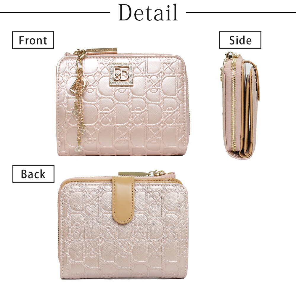 ピンキー＆ダイアン インフィニティ L字ファスナー2つ折財布 pinky283