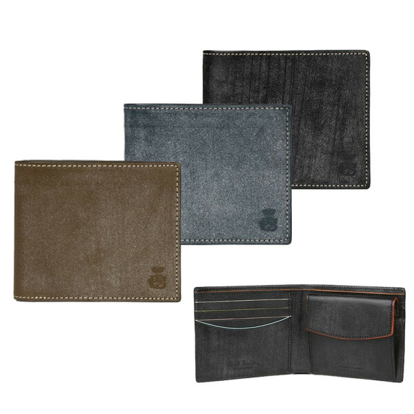 ポールスミス Paul Smith PCワックス二つ折り財布 paulscollec004 