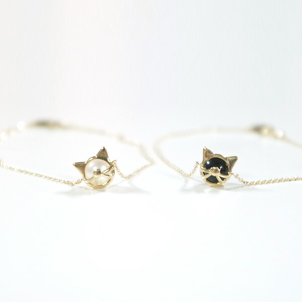 STAR JEWELRY girl スタージュエリー ガール オニキス パールブレスレット star298