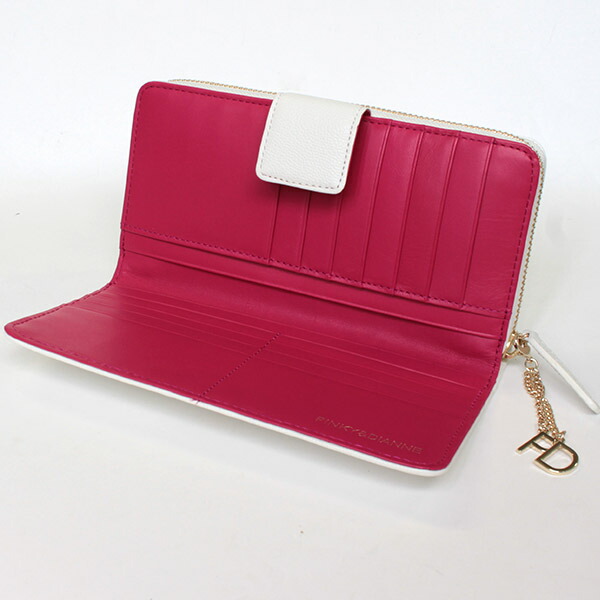 ピンキー＆ダイアン キャビア ラウンドファスナー長財布 pinky279