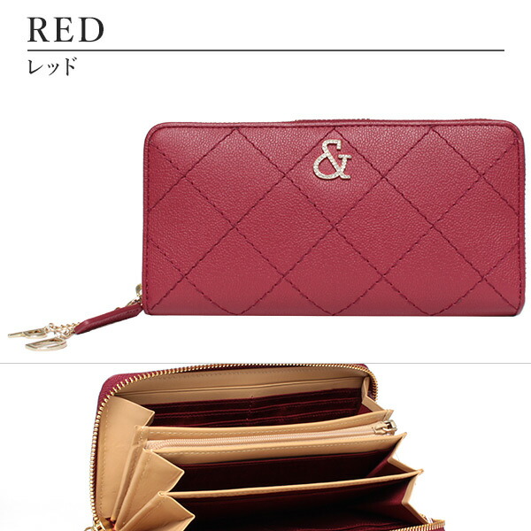 ピンキー＆ダイアン キャビア ラウンドファスナー長財布 pinky279