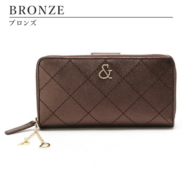 ピンキー＆ダイアン キャビア ラウンドファスナー長財布 pinky279