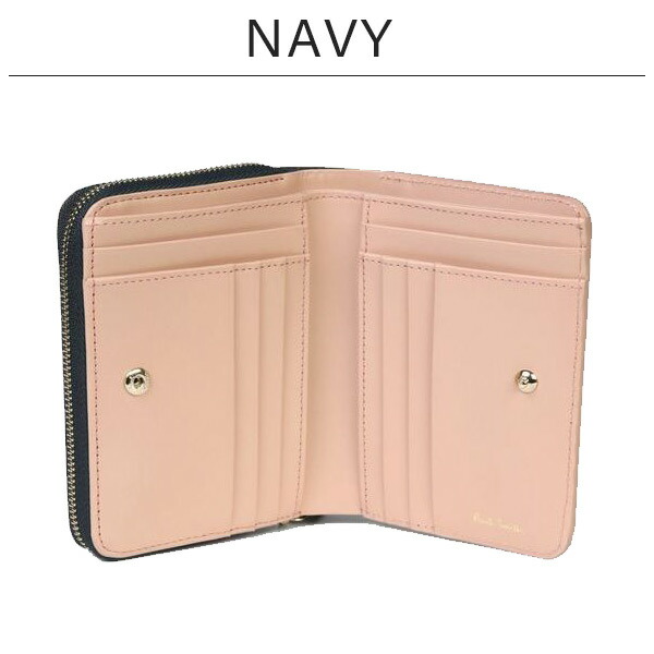 ポールスミス  Paul Smith キャットドゥードゥル 二つ折り財布 pauls853