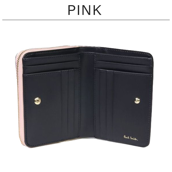 ポールスミス  Paul Smith キャットドゥードゥル 二つ折り財布 pauls853
