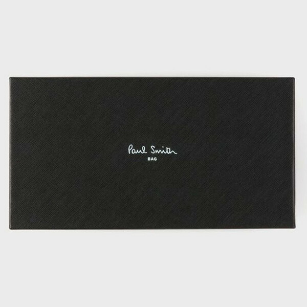 ポールスミス 長財布 かぶせ蓋 フラップ蓋 ストライプインセット  Paul Smith psm30