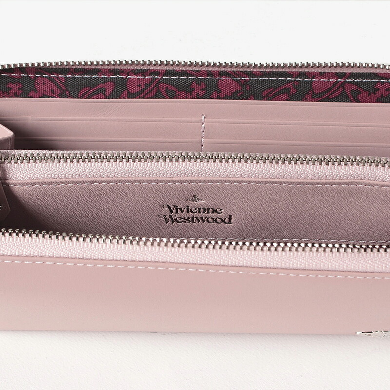 ヴィヴィアンウエストウッド Vivienne Westwood ヴィンテージWATER ORB ラウンドファスナー長財布 vivi678