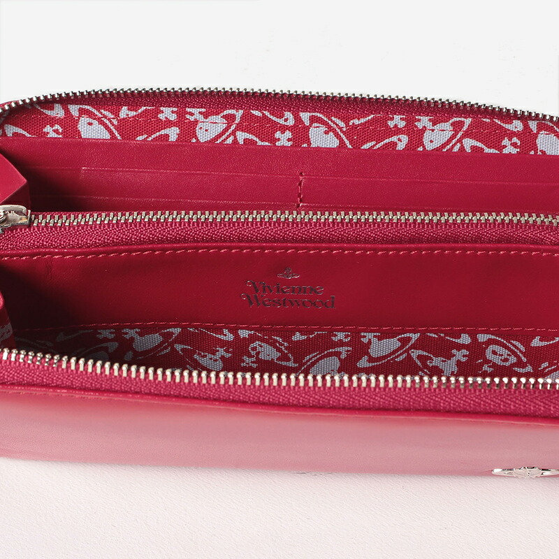 ヴィヴィアンウエストウッド Vivienne Westwood ヴィンテージWATER ORB ラウンドファスナー長財布 vivi678