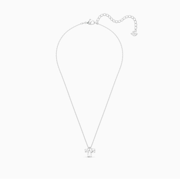 スワロフスキー SWAROVSKI ネックレス ペンダント ホワイト ドロップ しずく swaro01